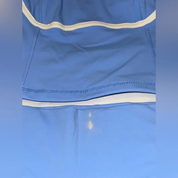 Monday Swimwear Blue and White Tank Top - Picture 4 of 8